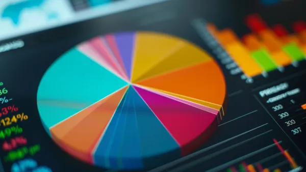 Stock Image of pie chart