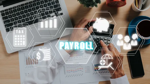 Stock Image of payroll