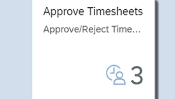 Approve Timesheets icon