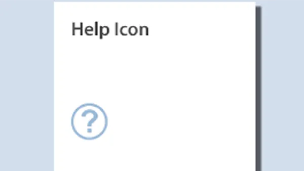 Help icon