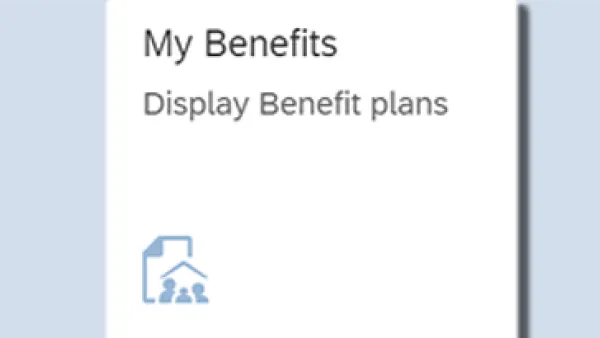 My Benefits icon