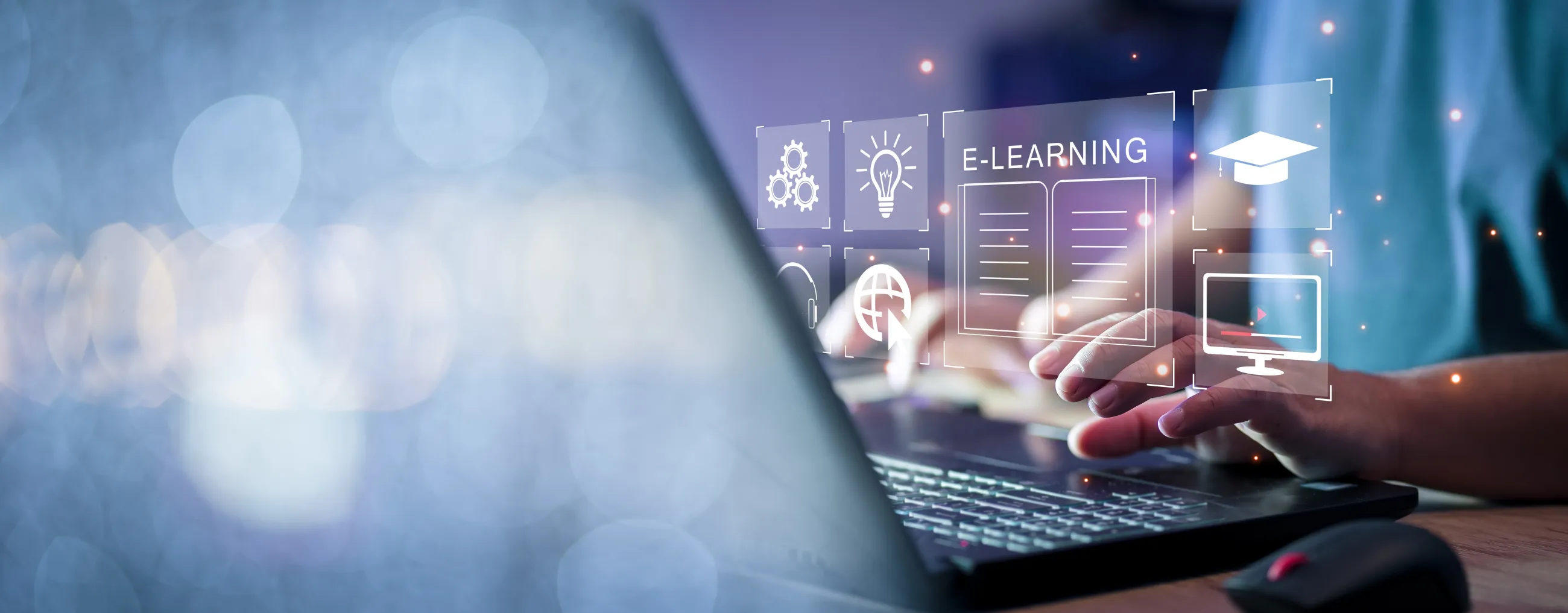 Stock Image of E-Learning