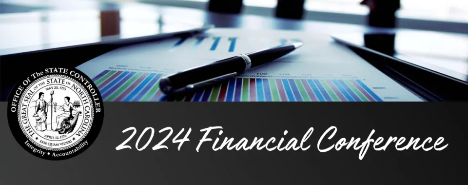 Decorative Image with text "2024 Financial Conference"