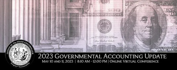 Decorative banner for 2023 Governmental Accounting Update